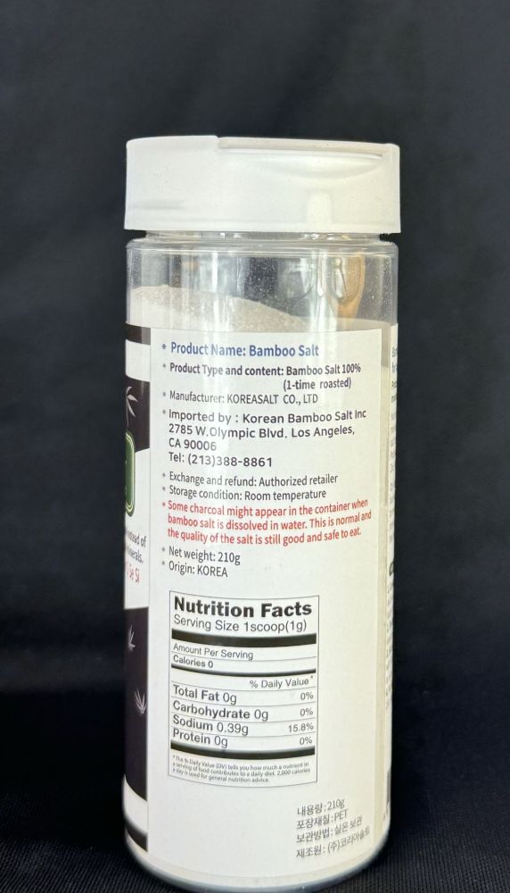 Picture of 1-time Roasted bamboo salt