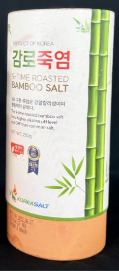 Picture of 9-time Roasted bamboo salt