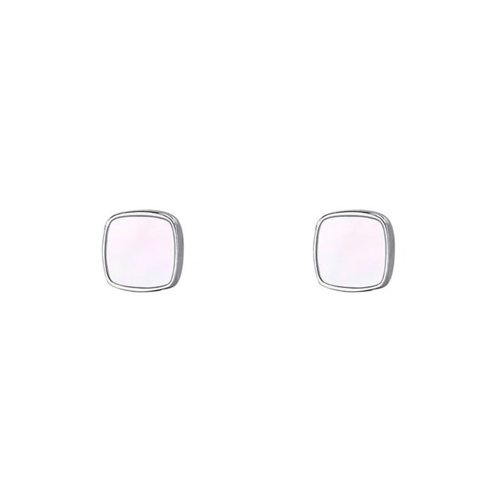 Picture of Ti S925 Silver Square Shell Earrings